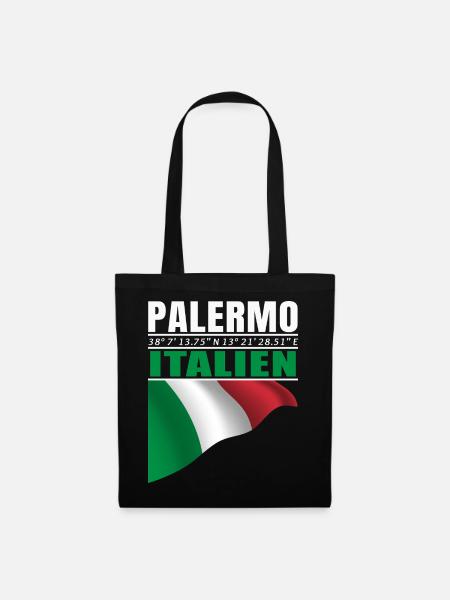 Palermo - Stoffbeutel - Schwarz