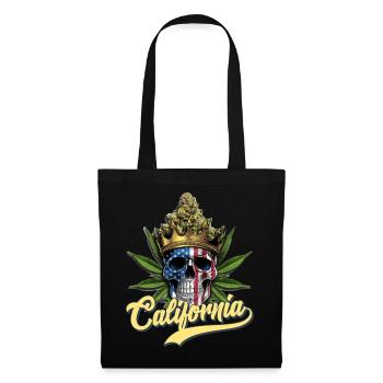 Californie - Sac en tissu - noir - Devant