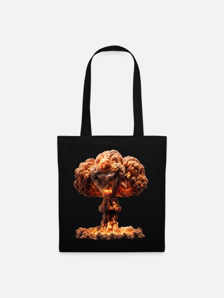 The power of atoms - Tote Bag - black