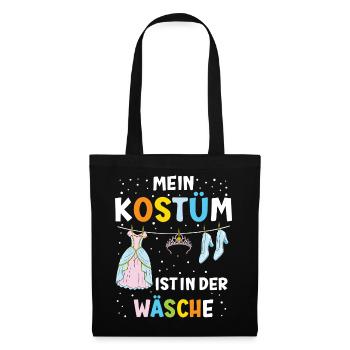 My Costume Is in the Laundry – Funny Carnival - Tote Bag - black - Front