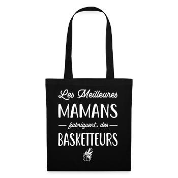 Les meilleures mamans fabriquent des basketteurs - Sac en tissu - noir - Devant