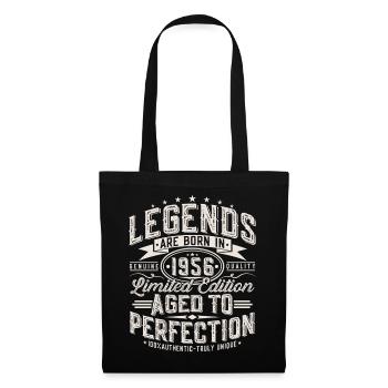1956 Vintage Vintage Birthday Gift Retro - Tote Bag - black - Front