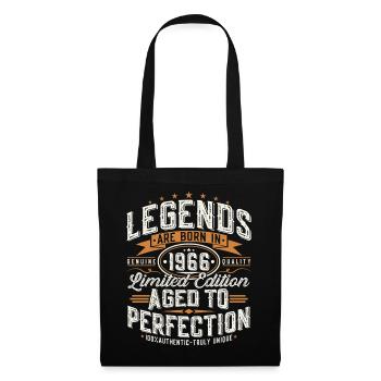 1966 Vintage Vintage Birthday Gift Retro - Tote Bag - black - Front