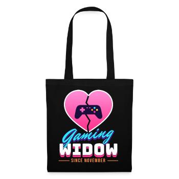 Gaming Widow - Stoffbeutel - Schwarz - Vorne