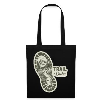 Dad Ultra Trail Runner - Stoffbeutel - Schwarz - Vorne