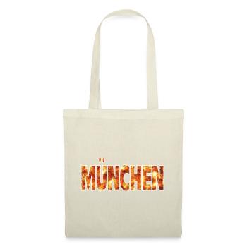 München - Stoffbeutel - Natur - Vorne