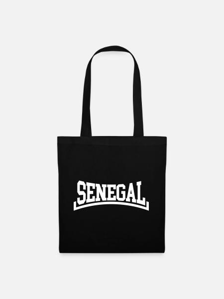 Senegal - Stoffbeutel - Schwarz