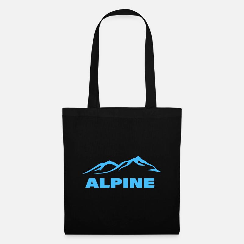 ALPINE - Stoffbeutel - Schwarz