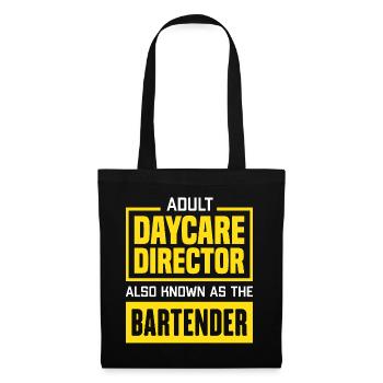 Adult Daycare Director Also Known As The Bartender - Tote Bag - black - Front