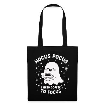 Hocus Pocus I Need Coffee To Focus - Tote Bag - black - Front