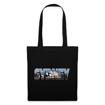 Sydney - Sac en tissu - noir - Devant