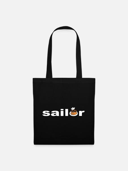 SAILOR - Stoffbeutel - Schwarz