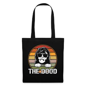 Sheepadoodle Doodle Dog - Tote Bag - black - Front
