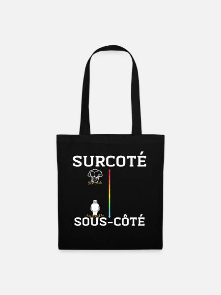 Surcoté Six pack Sous côté Six MacDo - Sac en tissu - noir