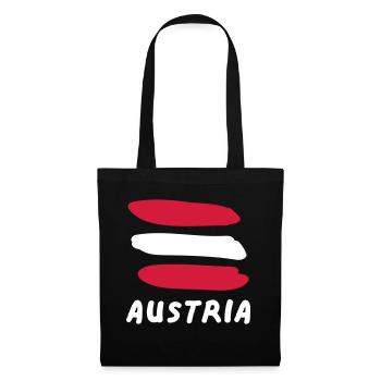 Austria - Tote Bag - black - Front