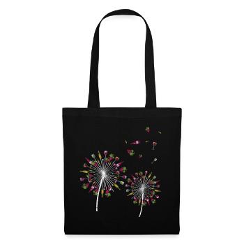 Vin - Sac en tissu - noir - Devant