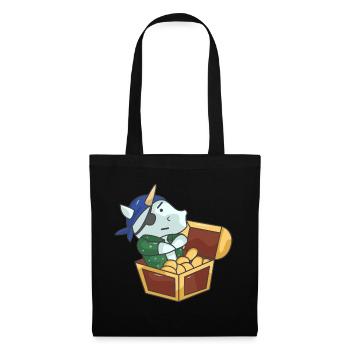 Pirate Cat Pirate Unicorn Unicorn Gift - Tote Bag - black - Front