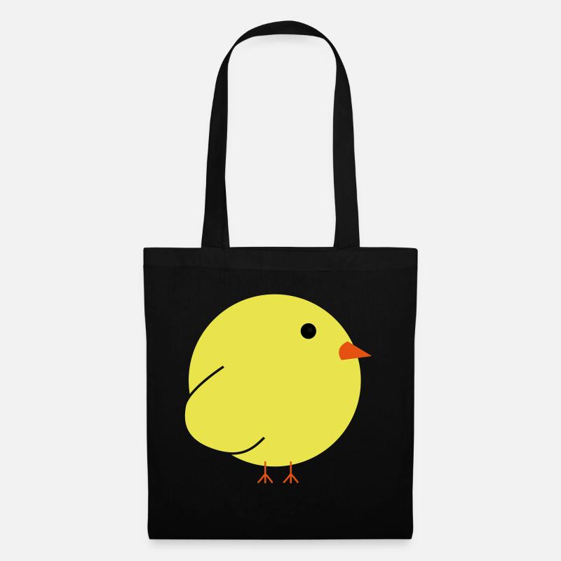 Poussin - Sac en tissu - noir