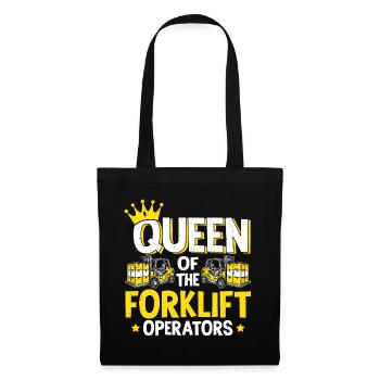 Forklift Driver Forklift Operator - Tote Bag - black - Front