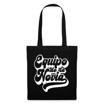 Equipo dela Novia Team Bride Wedding Bridesmaid - Tote Bag - black - Front