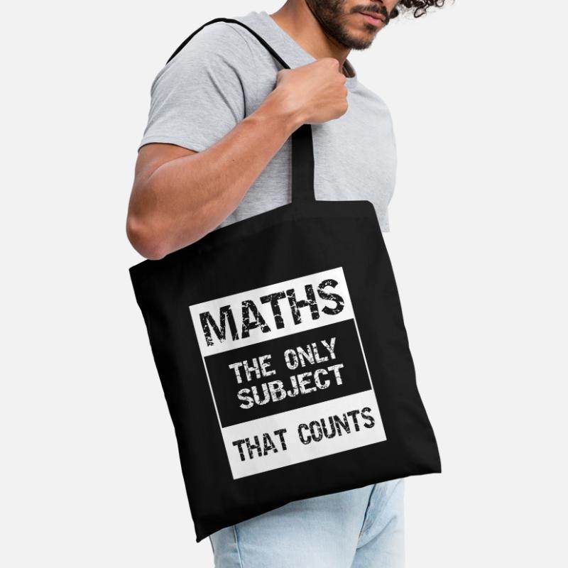 J'adore les maths - J'adore les maths - professeur de maths Sac en tissu
