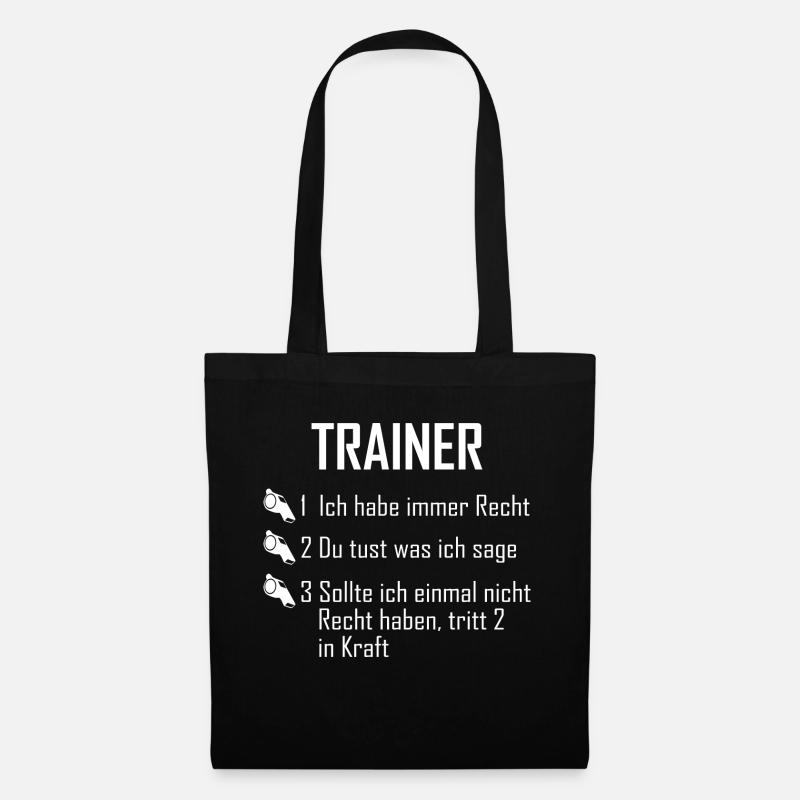 Trainer - Stoffbeutel - Schwarz