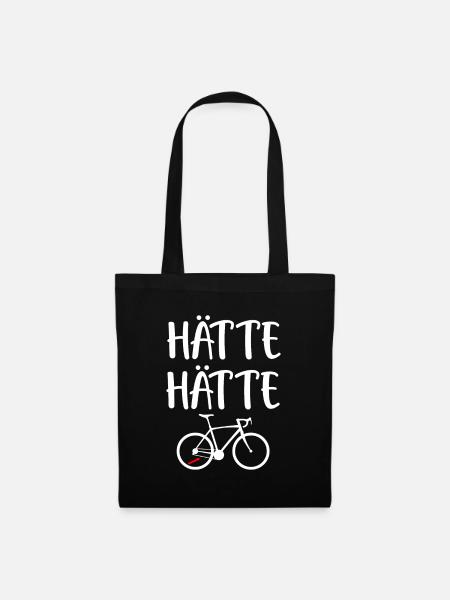 Fahrrad | Rennrad | Radsport - Stoffbeutel - Schwarz