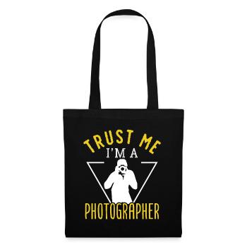 Photography Photographer Fan Lover Gift - Stoffbeutel - Schwarz - Vorne