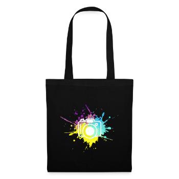 La photographie | Photographes | photographe - Sac en tissu - noir - Devant