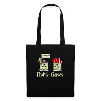 Chemistry nerd noble gases - Tote Bag - black - Front