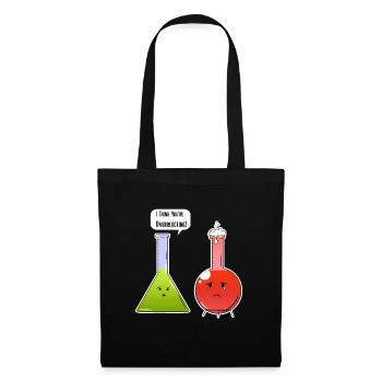 Chemistry Chemistry Nerd - Tote Bag - black - Front