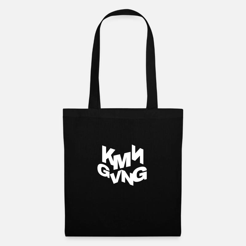 KMN GVNG - Stoffbeutel - Schwarz