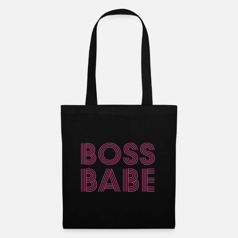 Boss Babe - Stoffbeutel - Schwarz