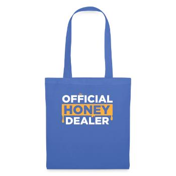 Official Honey Dealer - Imker Honig Imkerei - Stoffbeutel - Hellblau - Vorne