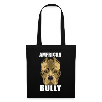 American Bully dog - Tote Bag - black - Front