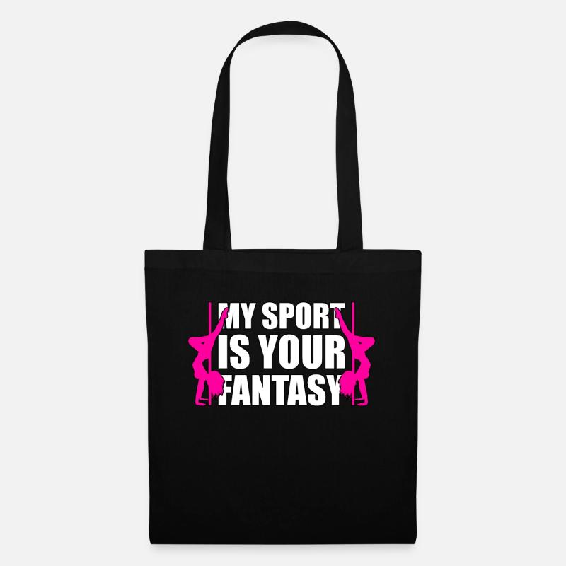 Pole dance pole dancer gift - Tote Bag - black