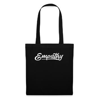 Empathy | Tolerance social solidarity - Tote Bag - black - Front