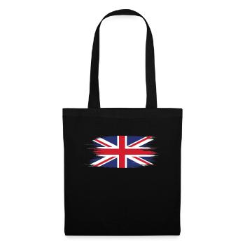 Union Jack - Sac en tissu - noir - Devant