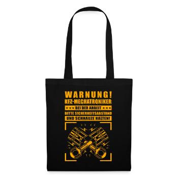 Automotive mechatronics | Car Mechanic Profession Gift - Tote Bag - black - Front