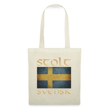 PROUD SWEDISH Beliebte Produkte - Stoffbeutel - Natur - Vorne