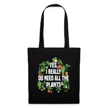 Jardiniers jardiniers amateurs - Sac en tissu - noir - Devant