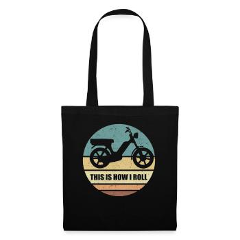 Moped Mofas Moped Rider Moped Mopeds Gift - Tote Bag - black - Front