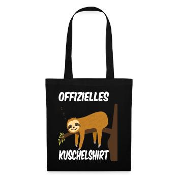 C’est un paresseux officiel - Sac en tissu - noir - Devant
