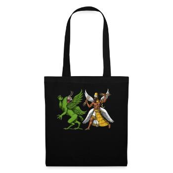 Tiamat And Marduk Sumerian Mythology - Tote Bag - black - Front