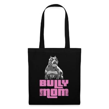 American Bully Mom Dog Dog Owner Gift - Tote Bag - black - Front