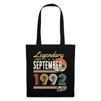 Legendary since Septembre 1992 Limited Edition - Sac en tissu - noir - Devant