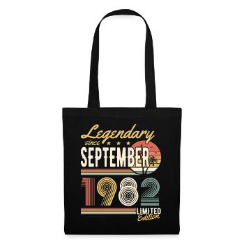 Legendary since Septembre 1982 Limited Edition - Sac en tissu - noir - Devant