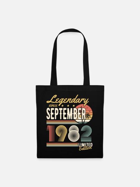 Legendary since September 1982 Limited Edition - Stoffbeutel - Schwarz
