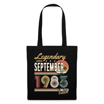 Legendary since September 1983 Limited Edition - Sac en tissu - noir - Devant