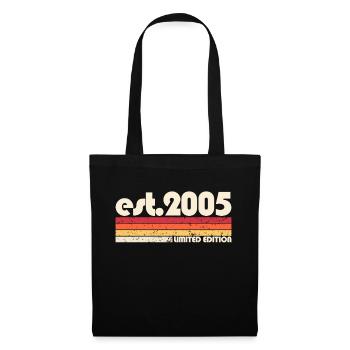 Édition Limitée Rétro Vintage 2005 - Sac en tissu - noir - Devant